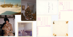Snow at Wawasee, Susan with Heather, Christmas tree at 6122, women in kitchen (no idea who)