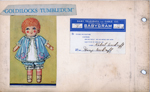 Birthday cards - Goldilocks Tumbledum. Babygram announcing birth of Robert Woodruff