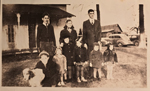 Middle picture that was covered. Arthur, Rosemary, Warren. Jim, Patty, Fran, Helen, David, Barbara.