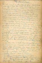 My Second Xmas - handwritten letter