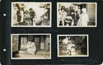 My little callers. At Ruby and Charles'. With Arthur Clinton my cousin Summer 1928