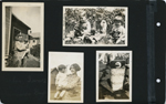 Uncle Arthur Clinton and Rosemary. Lida May and Rosemary. Arthur, Warren and Rosemary. Hamper full of Rosemary.