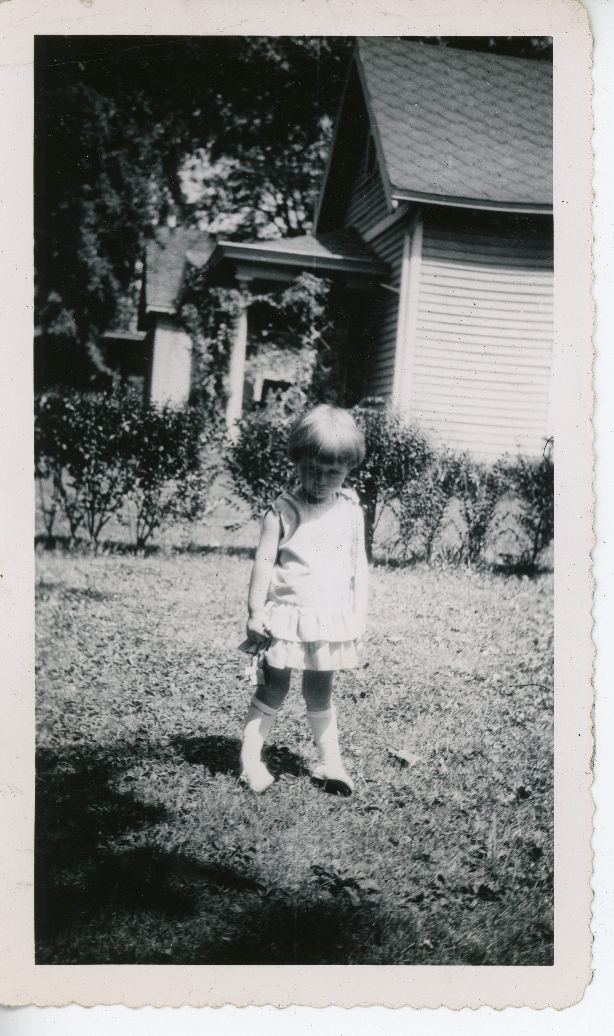 loose picture - Rosemary in yard