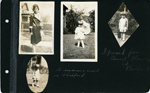 Florence. Rosemary. Summer visit in Bedford. I posed for Aunt Florence in Bedford.
