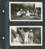 pictures underneath - Rosemary and Arthur Nash (Smith). Rosemary and Vonnie and Aunt Doris'
