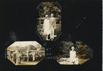 loose page - Louisville, Ky. - Looks like Claud and Florence. - 4th July 1929. Amusement park - Pony Track Toyland RR, roller coaster