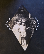 loose page - photo beneath - Rosemary with woman