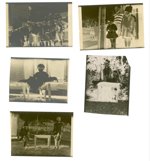 negatives inside card are from other photos in the album