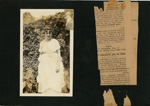 loose page - Vonnie. Newspaper clipping Smith-Letsinger Wedding