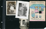 girls. Lida Belle and Joe Smith. Happy Birthday card 