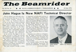loose Beamrider NAFI newsletter - 1976 John D Hague new technical director