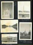 Washington DC - Lincoln Memorial, White House. Capitol.