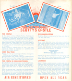Scotty's Castle brochure