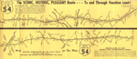 Scenic historic pleasant US Highway 54 map