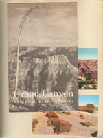 Grand Canyon booklet and postcards