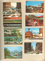 postcards LA, Chinatown, Brown Derby, LAX