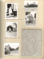Knott's Berry Farm - Susan train, Indian, teepee. Ghost town
