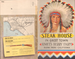Knott's Berry Farm - Steak House booklet menu