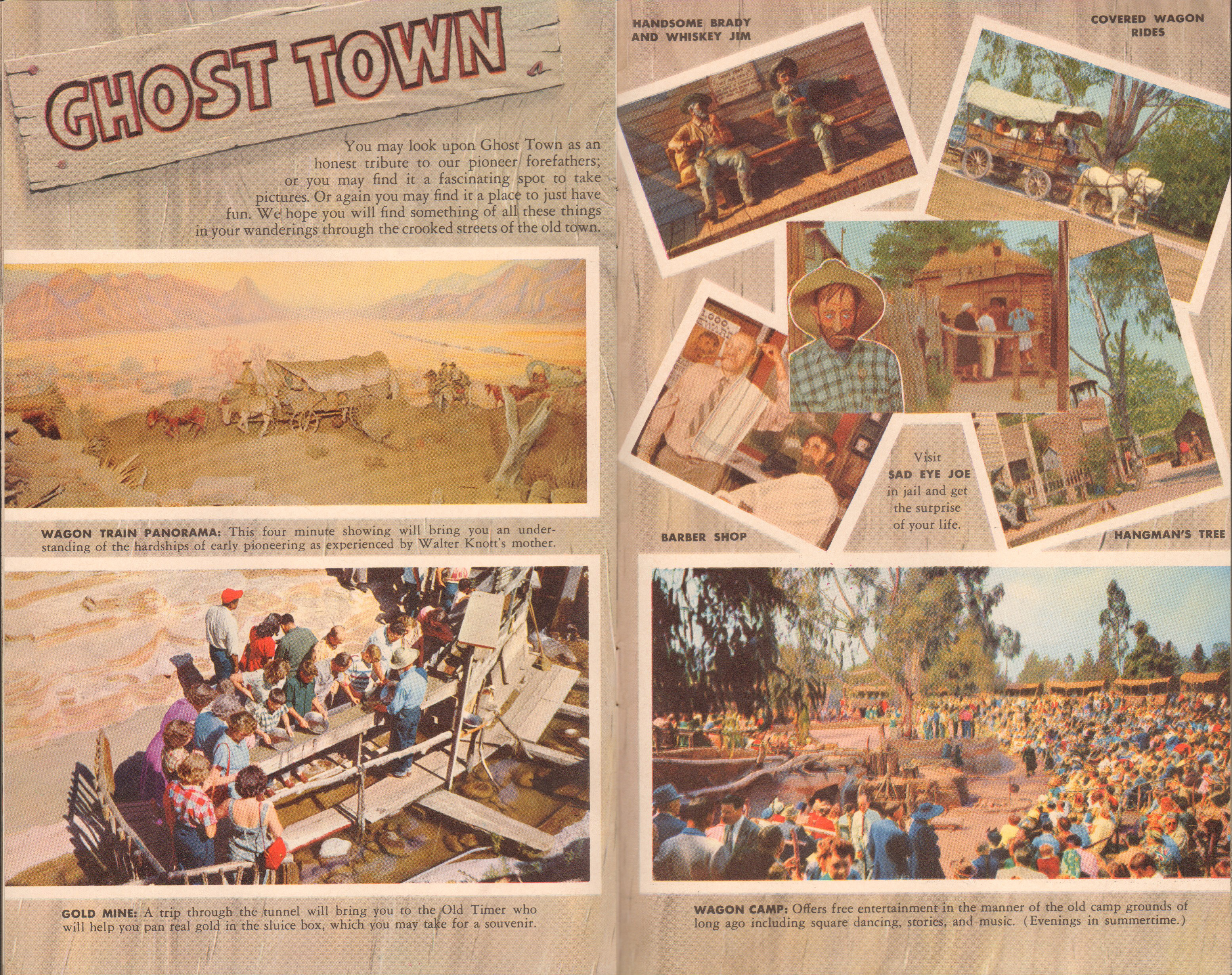 Knott's Berry Farm - Steak House booklet menu