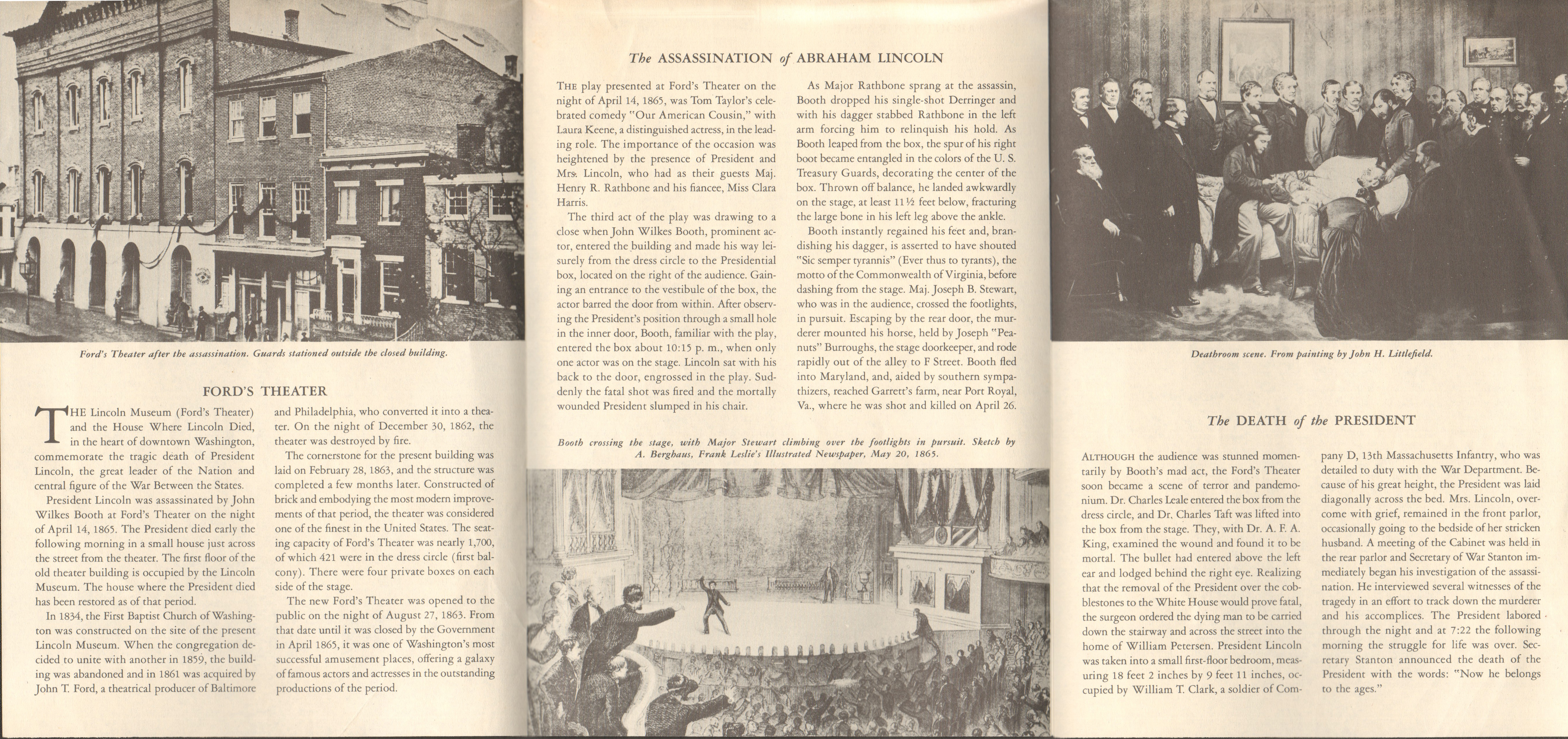 Lincoln Museum brochure
