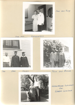 Dave and Betty. Graduates - Dad (Curt) Dave and Helen. Graduates Tech and Butler - Dave and Helen. Grandmother Letsinger and Warren