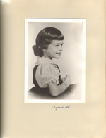 Susan 3 years old portrait