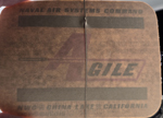 window sticker Naval Air Systems Command China Lake AGILE