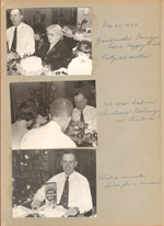 Christmas Eve at 6122 - Girstle, Nora Dawson, Susan, Patti, Glen. Old Grand Dad