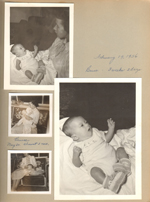 Bruce Overstreet baby pictures. 6122 porch glider.
