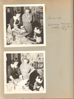 Rosemary birthday at 3845 Capitol. Vonnie, Susan