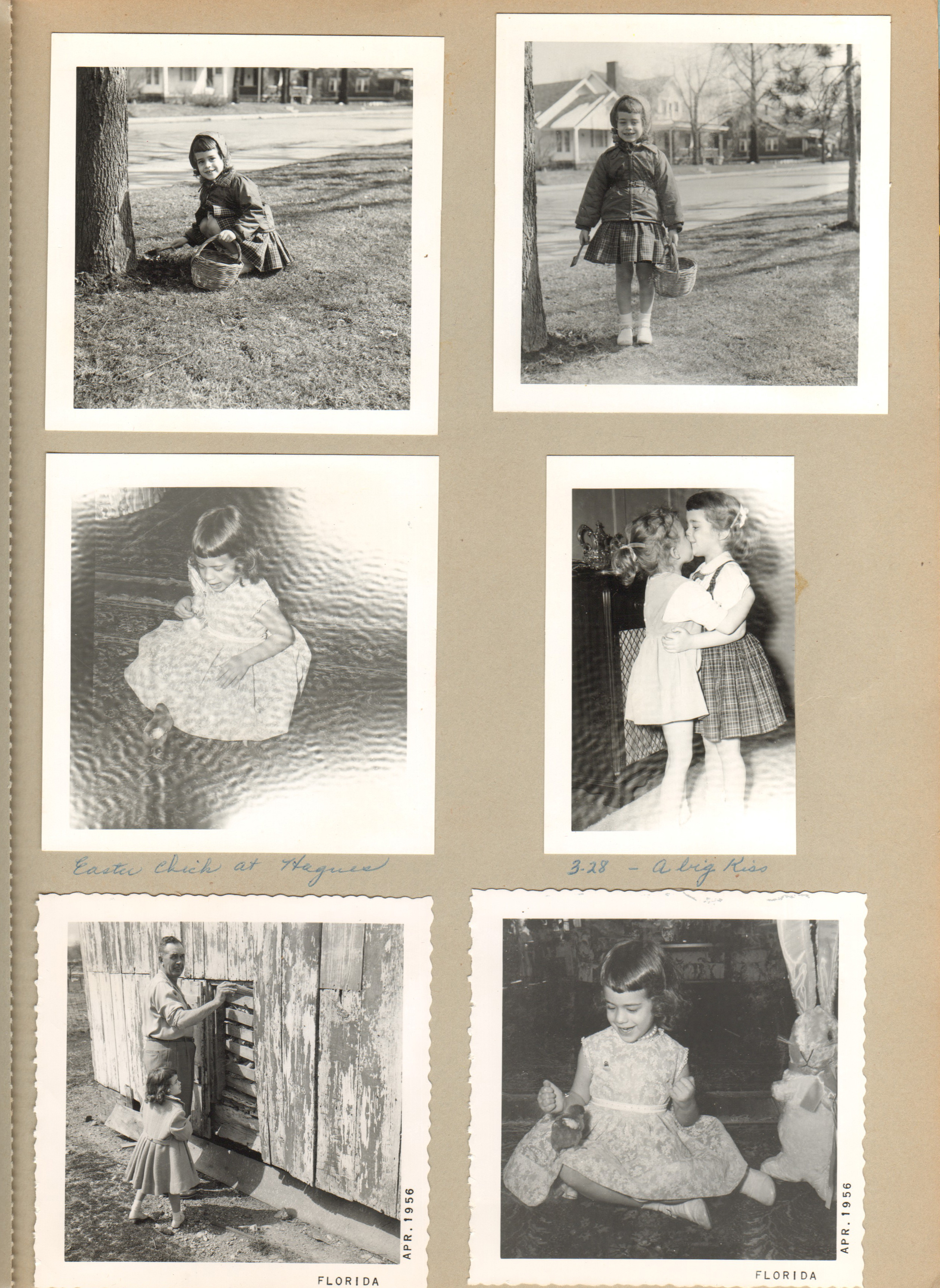 Susan Easter eggs. Susan and Girstle at barn
