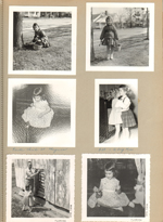 Susan Easter eggs. Susan and Girstle at barn