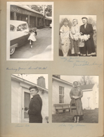 Susan by car Albany Georgia motel. Bowling green - Laurel Motel. Betty Jacobs, Mrs Mundy, Vonnie Letsinger. Louise Cole. Lida May Lehman.
