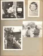Great Grandad Letsinger. Karen 18 mo. Bonnie, Kim and Cleo.
