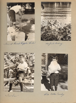 Susan Broad Ripple Park drinking fountain, fishing pier, see saw. Cotton candy.