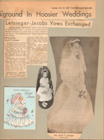 Letsinger-Jacobs vows exchanged article