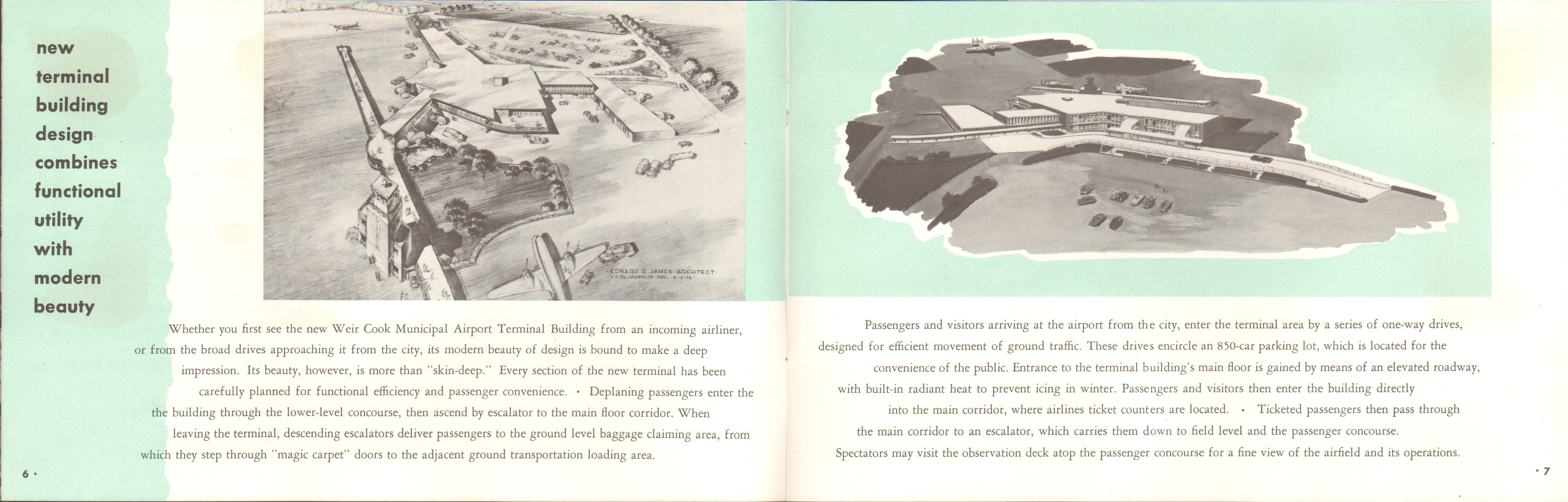 Weir Cook Municipal Airport new terminal dedication booklet
