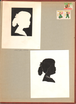 Christmas Seals. Susan silhouettes