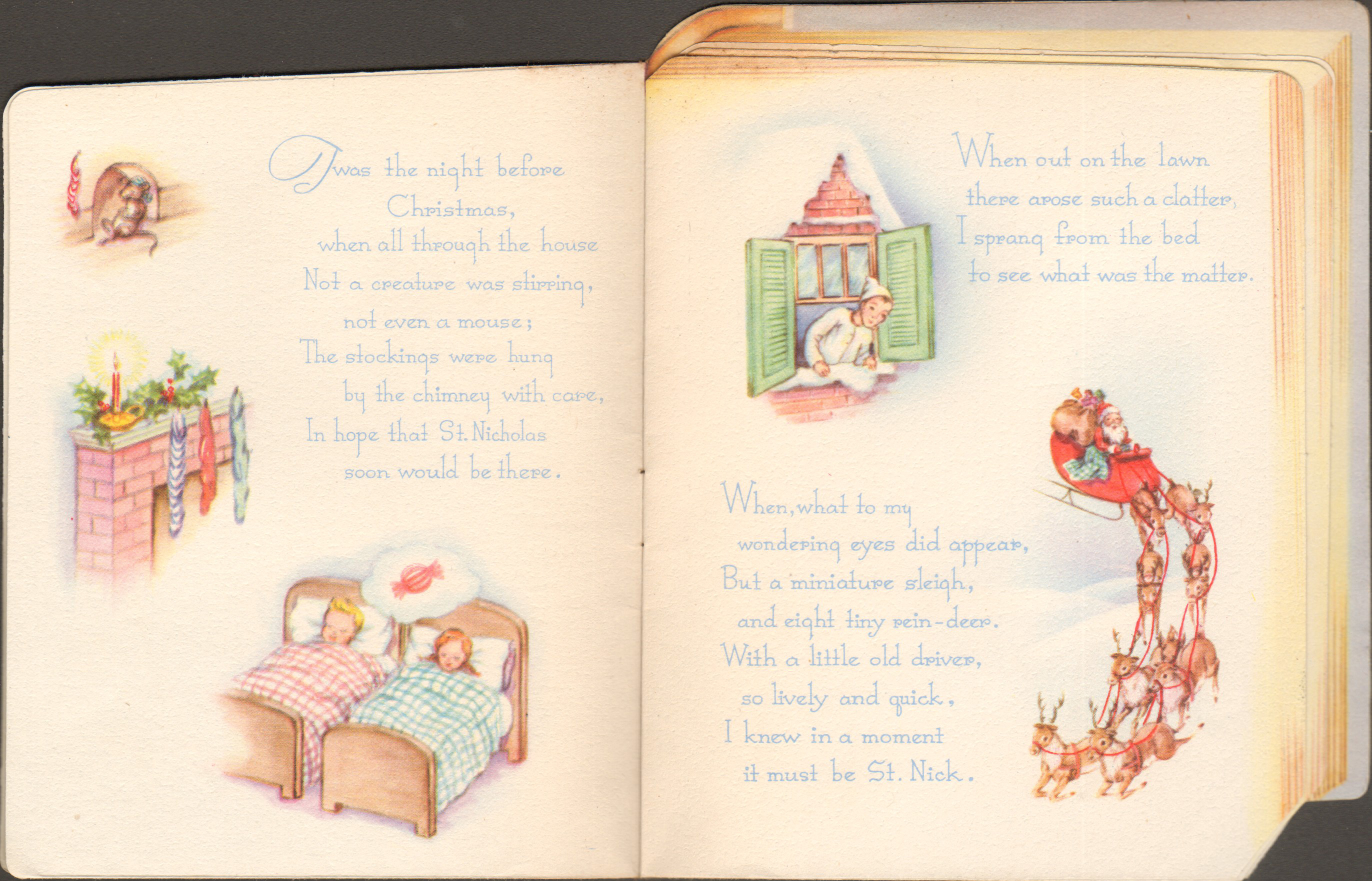 The Night Before Christmas - card