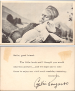 Captain Kangaroo autographed photo