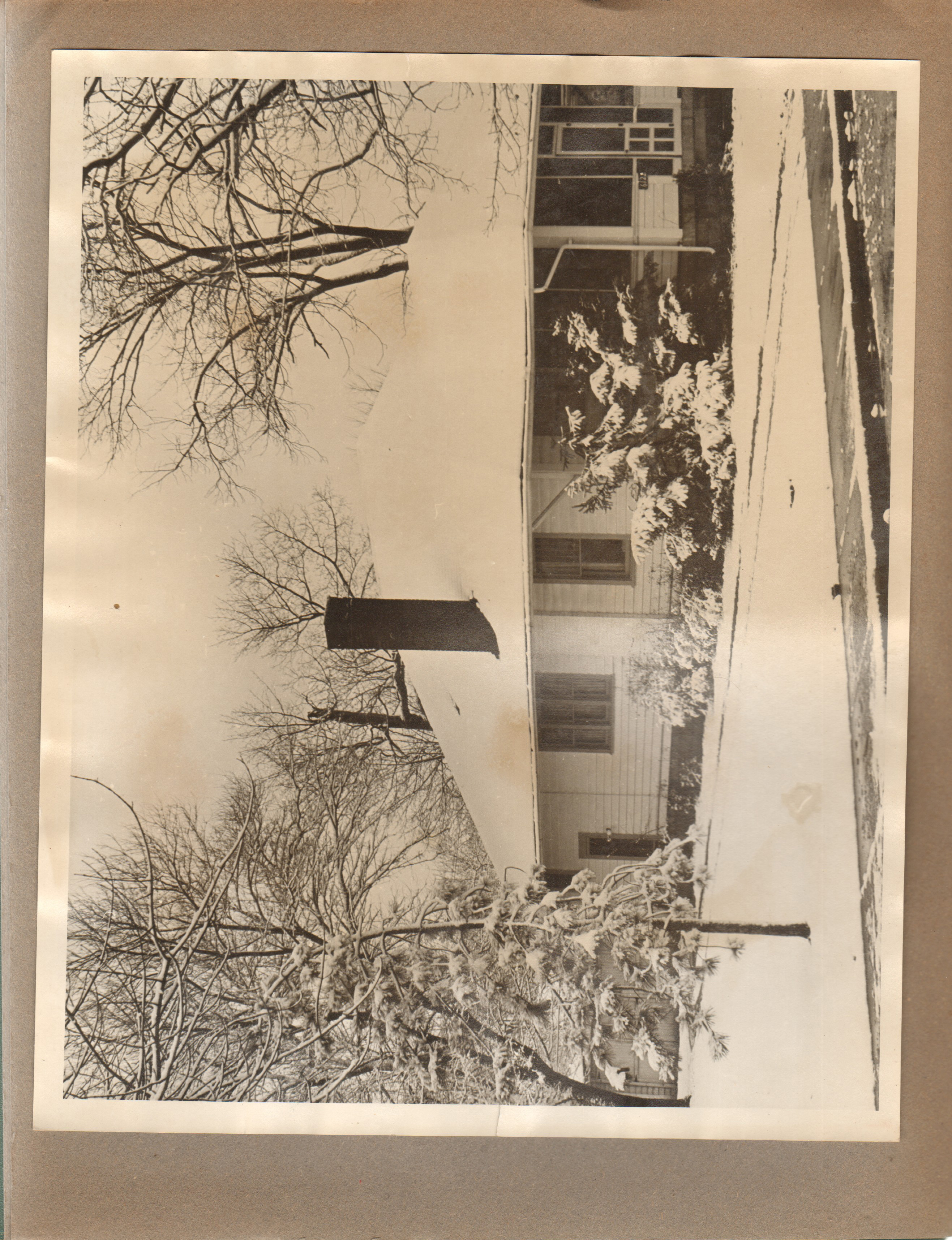 6122 Carrollton in snow 8x10
