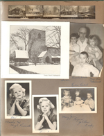 Trinity Church card. Russell Roberts, Susan, Mary Jane Messersmith, Robbie Roberts. Martha and Hugh Russell - Gail and Sue. Mary Jane, Lynn, Jo Ellen, Andy.