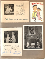 Christmas cards - Lynd, Lucille, Lucy and Susan Hammel. Jim, Joan, Jenny and Jimmy Letsinger. Bob, Marg and Tobert Bradley Begeman. We've Had It...