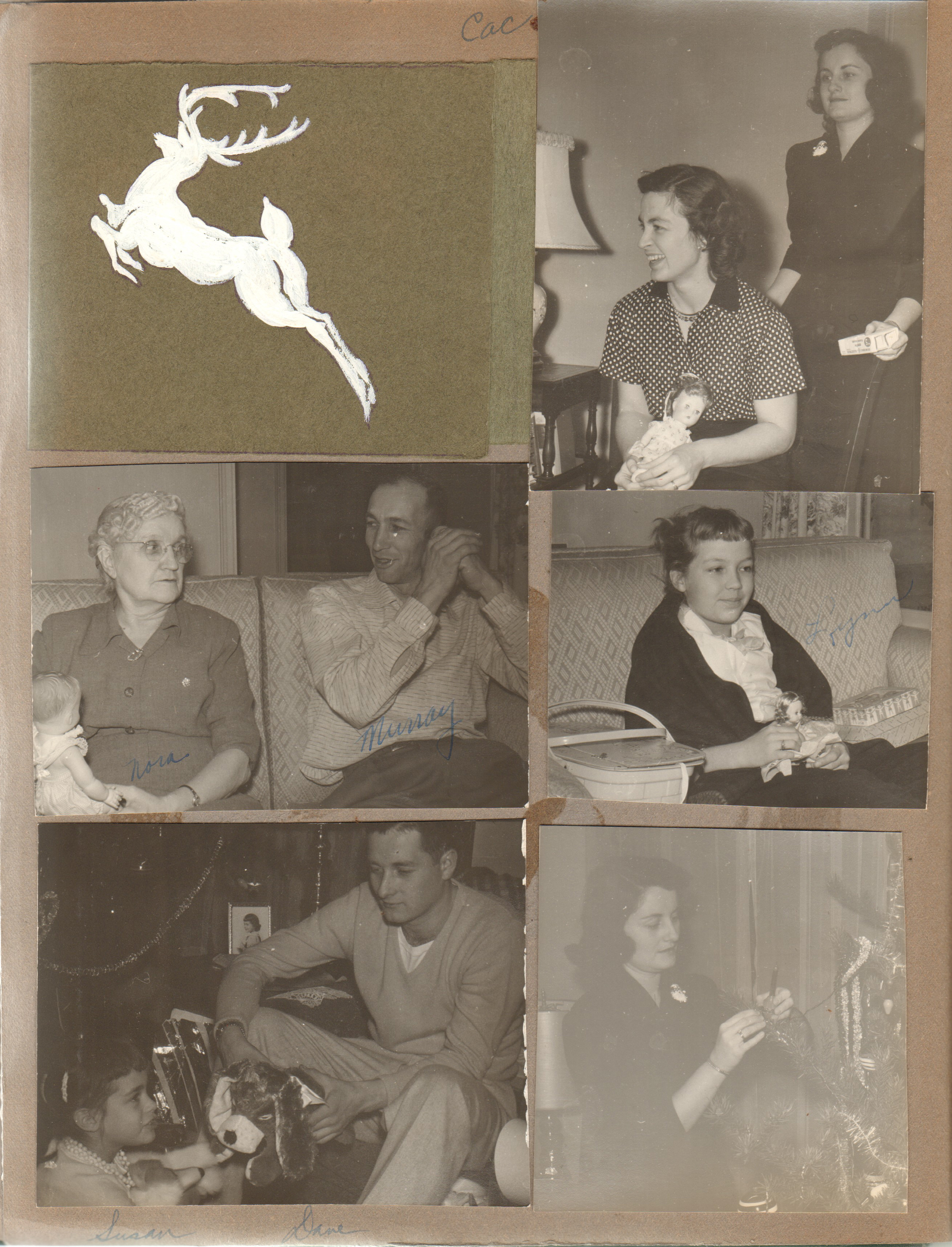 Cac, Rosemary. Nora, Murray. Lynn. Susan, Dave. Rosemary.