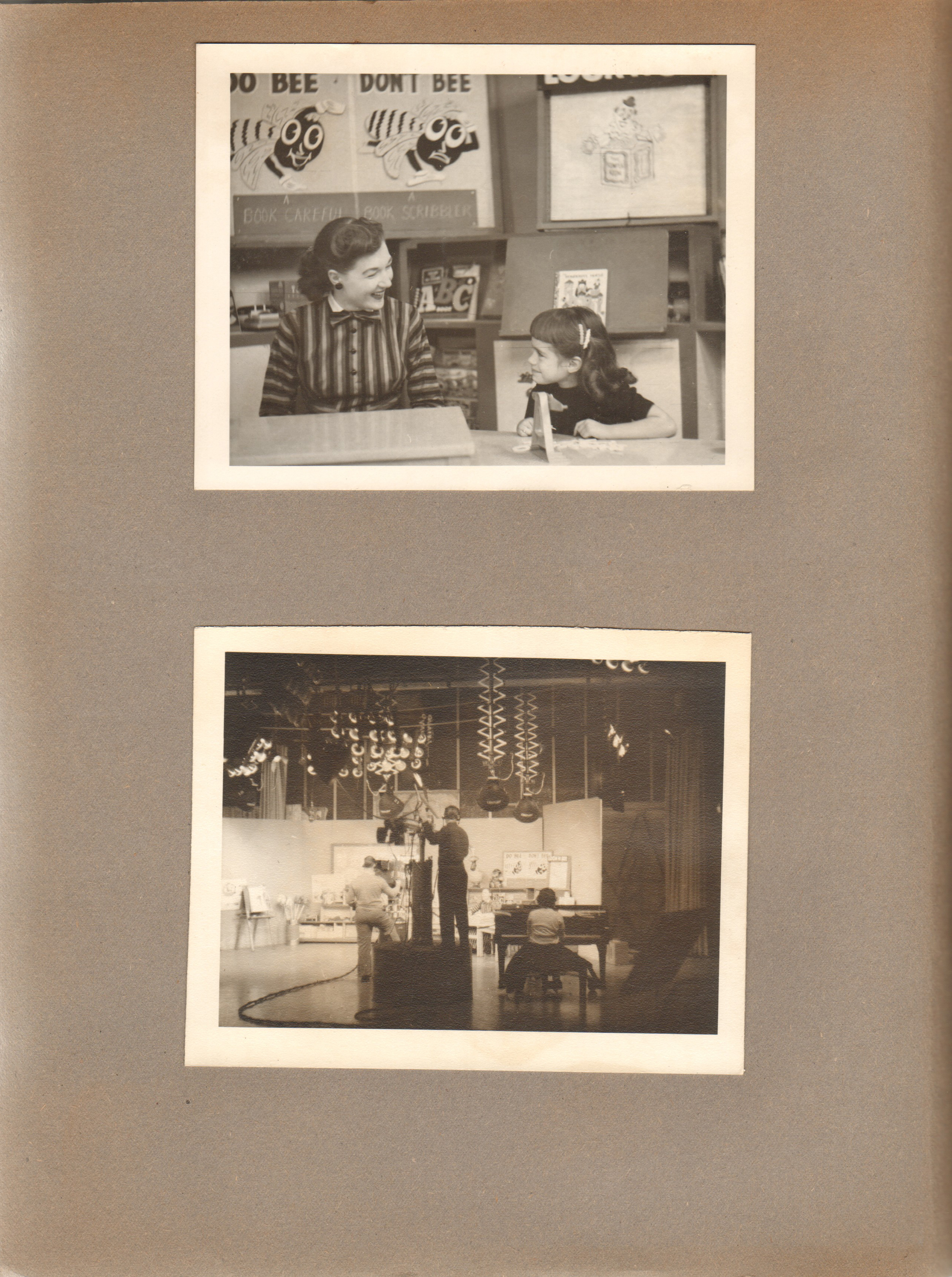 Romper Room - Miss Julie and Susan. Studio