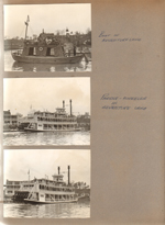 Disneyland - keel boat. Paddle wheeler