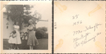 3 1/2 1956 Mrs Schaffer Mrs Gift Pat Fleming's Mo.  Susan and Rosemary