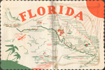 Florida map placemat