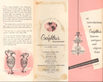 Creighton's Restaurant brochure