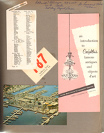 List of Hollywood Street. Hofbrau Haus parking card. Creighton's Restaurant brochure. Postcard Bahi Mar. note: Pvt David T Letsinger 16561148 Co. B 1st Bn 3rd Jng Remt, Basic. Ft Leonard Woods Mo.